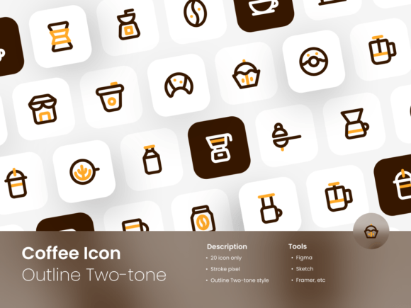 Bringing Your Coffee Projects to Life with a Versatile Icon Set