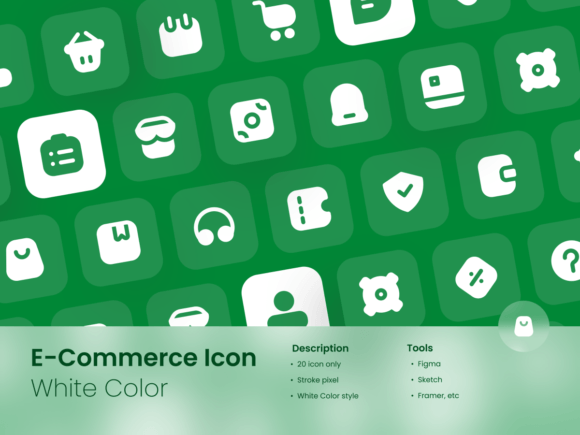 E-Commerce White Color Icon Set: The Versatile Toolkit for Modern Digital Projects