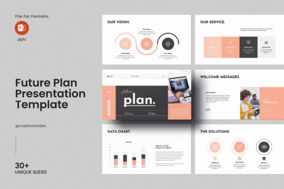 Future Plan PowerPoint Template: A Clean, Pro Design
