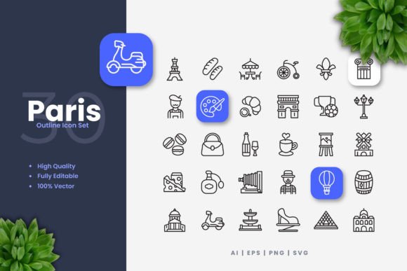 Paris Icons: A Toolkit for Modern Visual Communication