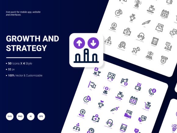 The Growth and Strategy Icon Pack: A Designer's Swiss Army Knife